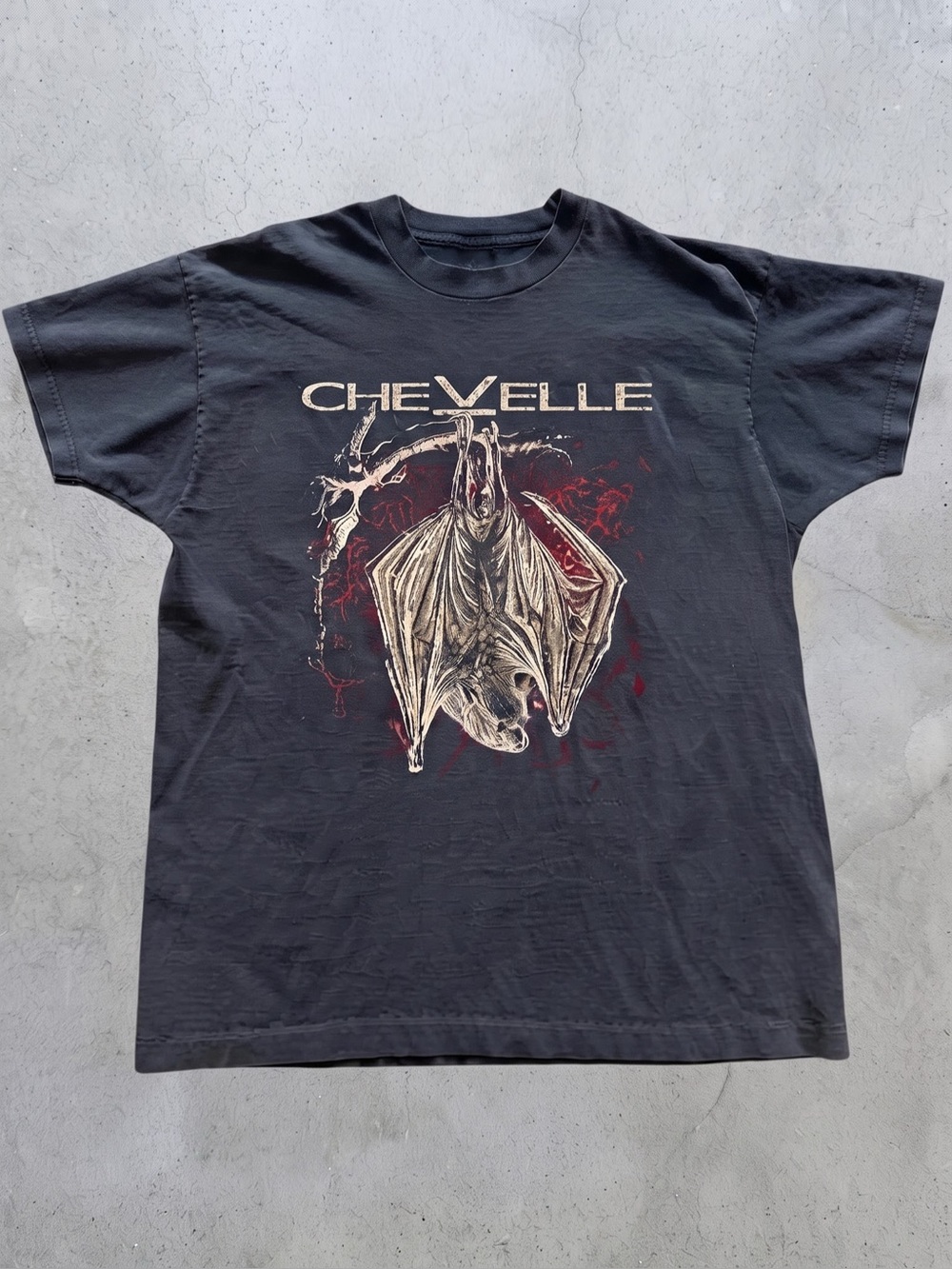 Vintage Black Chevelle Bat Graphic Band
T-Shirt